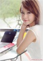 Hotgirl Chi Pu xinh đẹp với “ngôi nhà không dây Linksys”