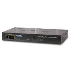 GSD-805F - 8-Port FE + 1 SFP Port Shared Gigabit Ethernet Switch (Internal Power)