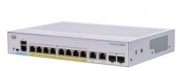 Cisco CBS250 Smart 8-port GE, Partial PoE, Ext PS, 2x1G Combo (CBS250-8PP-E-2G-EU)