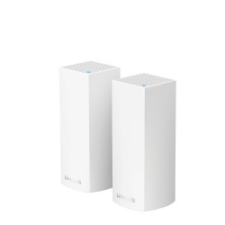 Linksys Velop Intelligent Mesh WiFi System, Tri-Band, 2-Pack White (AC2200)